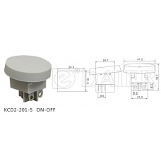 Превключвател KCD2-201-5